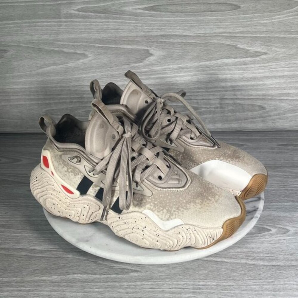 Adidas Trae Young 3 Mens 5‎ Womens 6 Basketball Shoes Wonder Beige Athletic